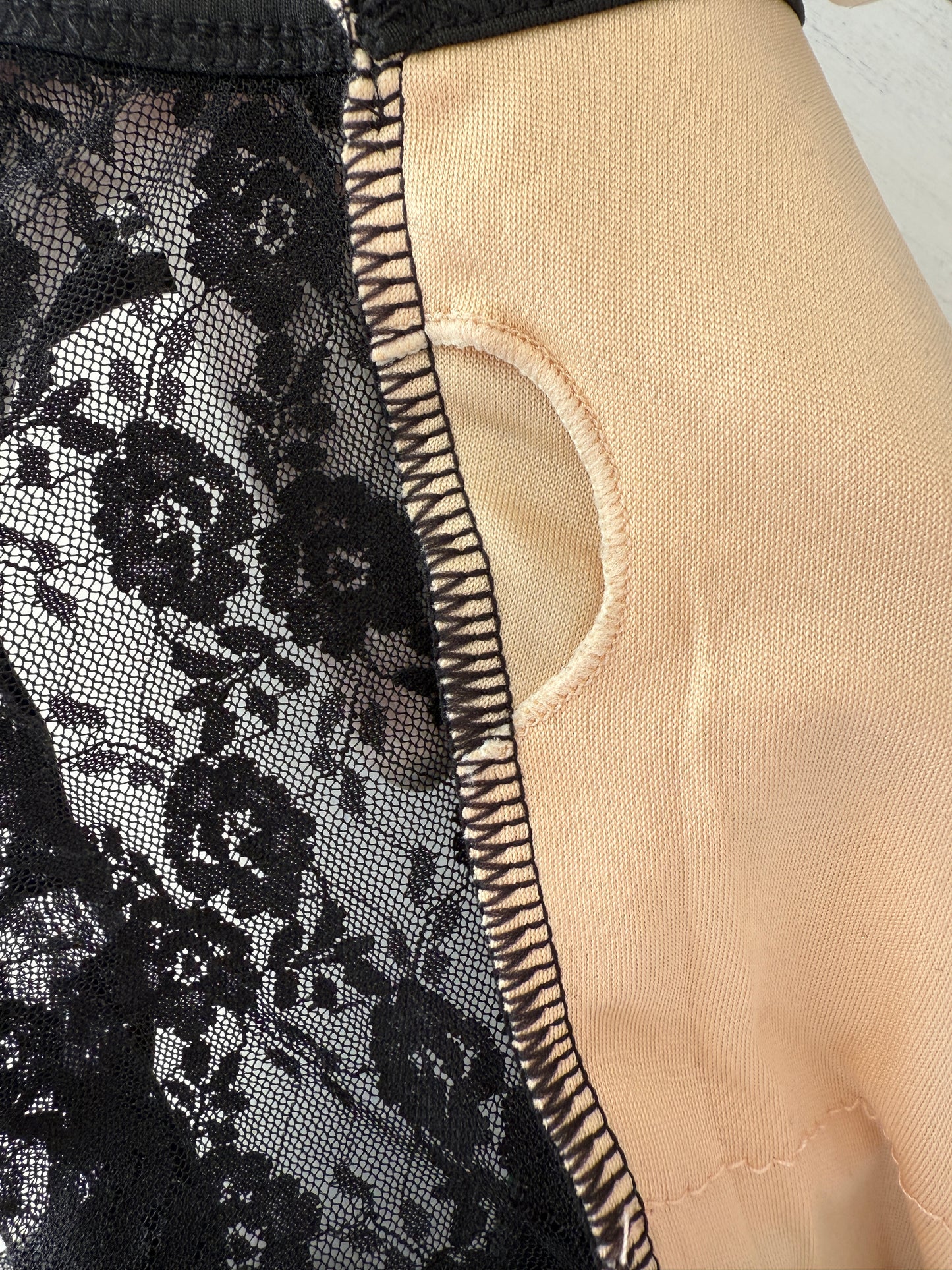 Blossoms Garden Leotard (Noir)