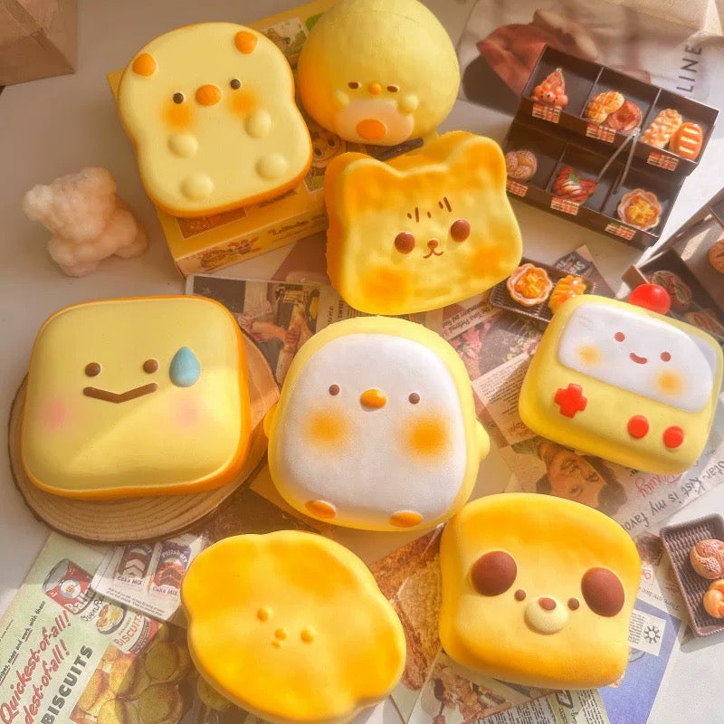 Freshly baked bread squishy (assorted)