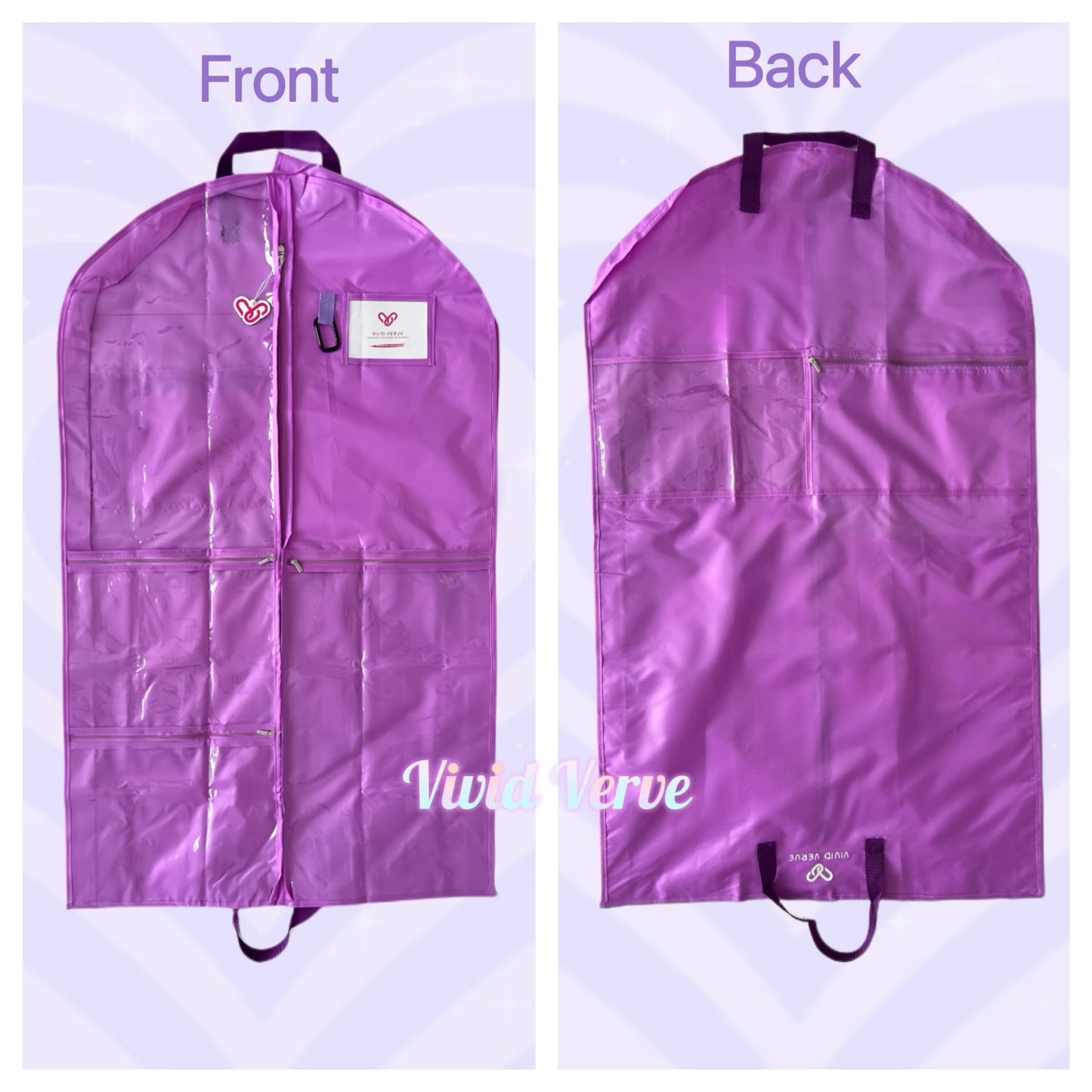 Vivid Costumes Garment Bags (Get it personalised 💝) Name and Dance Pose