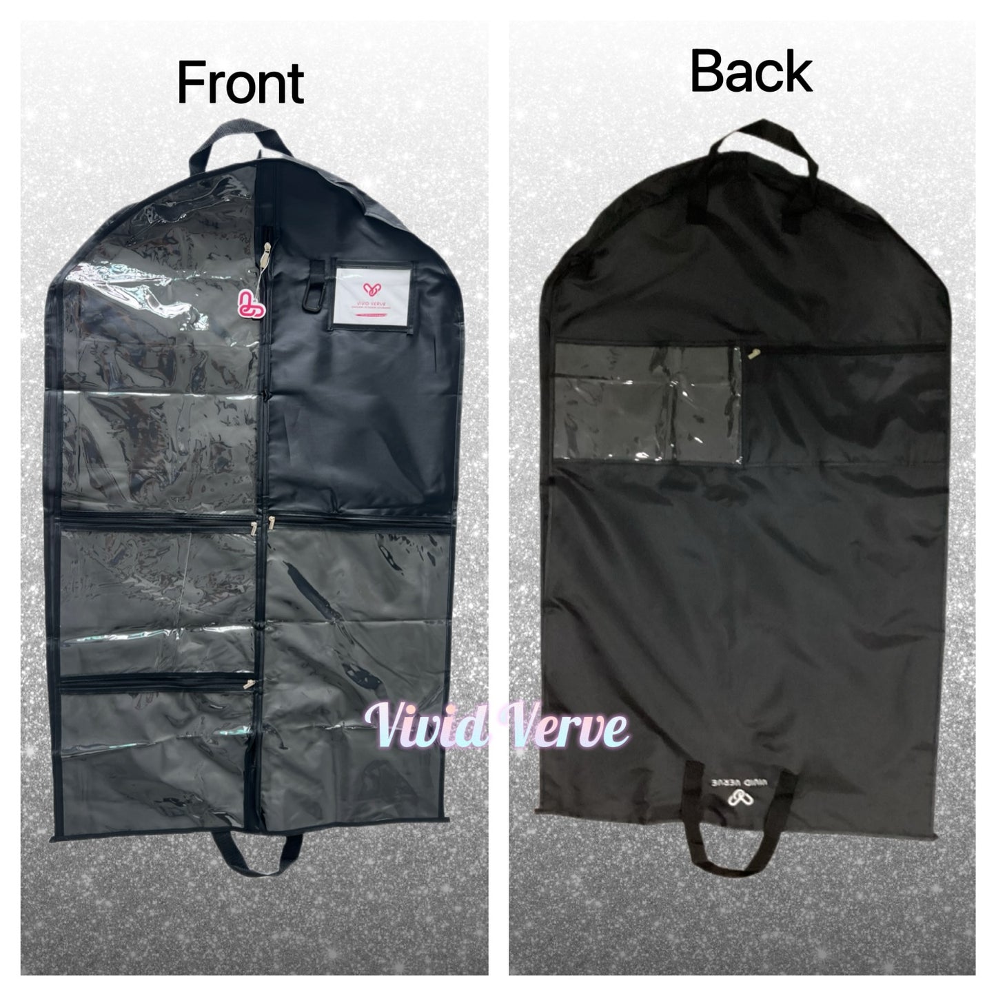 Vivid Costumes Garment Bags (Get it personalised 💝) Name and Dance Pose