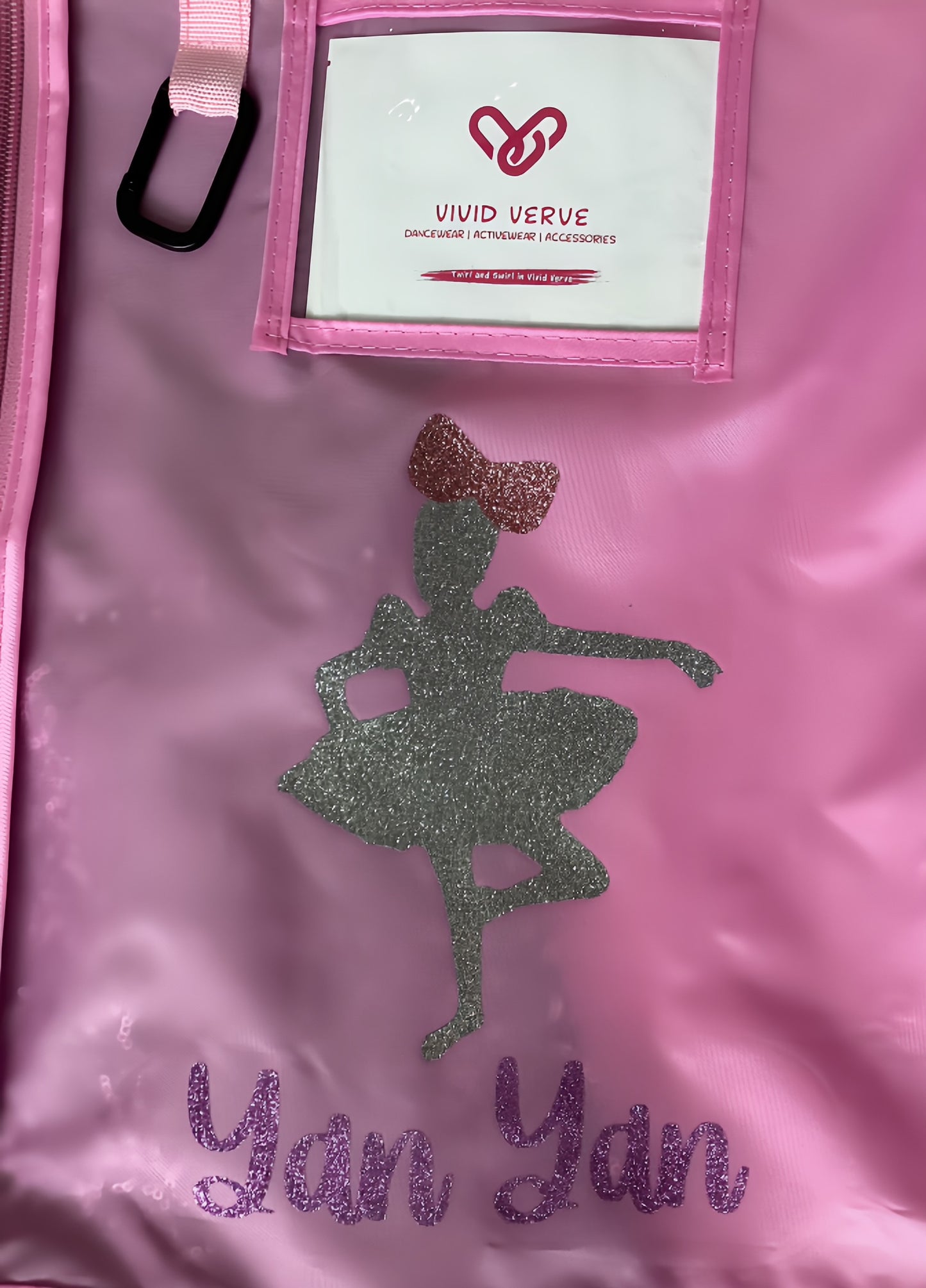 Vivid Costumes Garment Bags (Get it personalised 💝) Name and Dance Pose