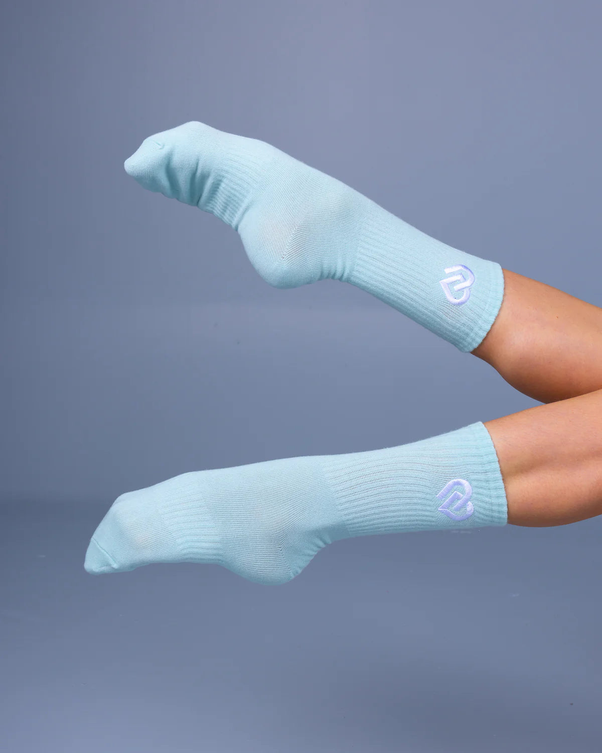Claudia Dean World - Pastel Mint Crew CDW Socks (preorder)