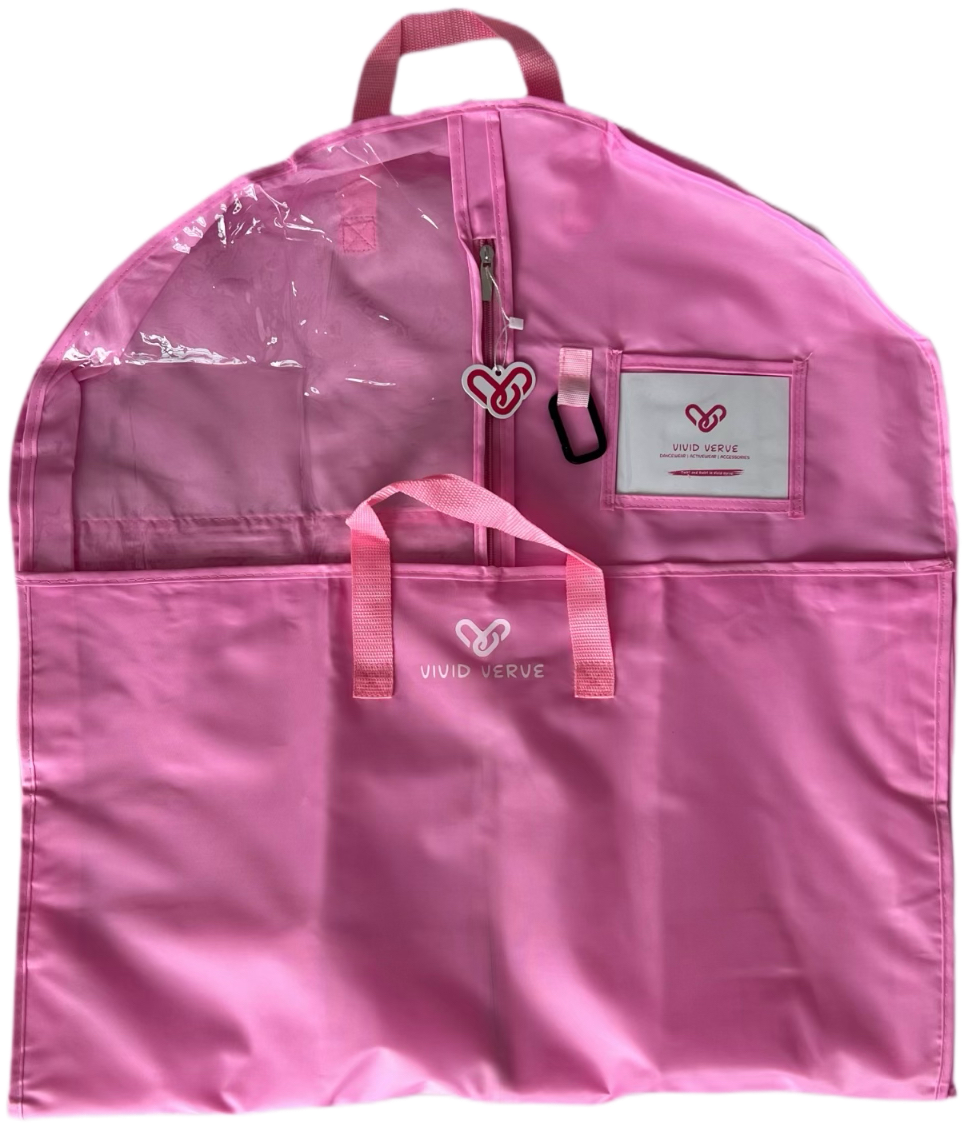 Vivid Costumes Garment Bags (Get it personalised 💝) Name and Dance Pose