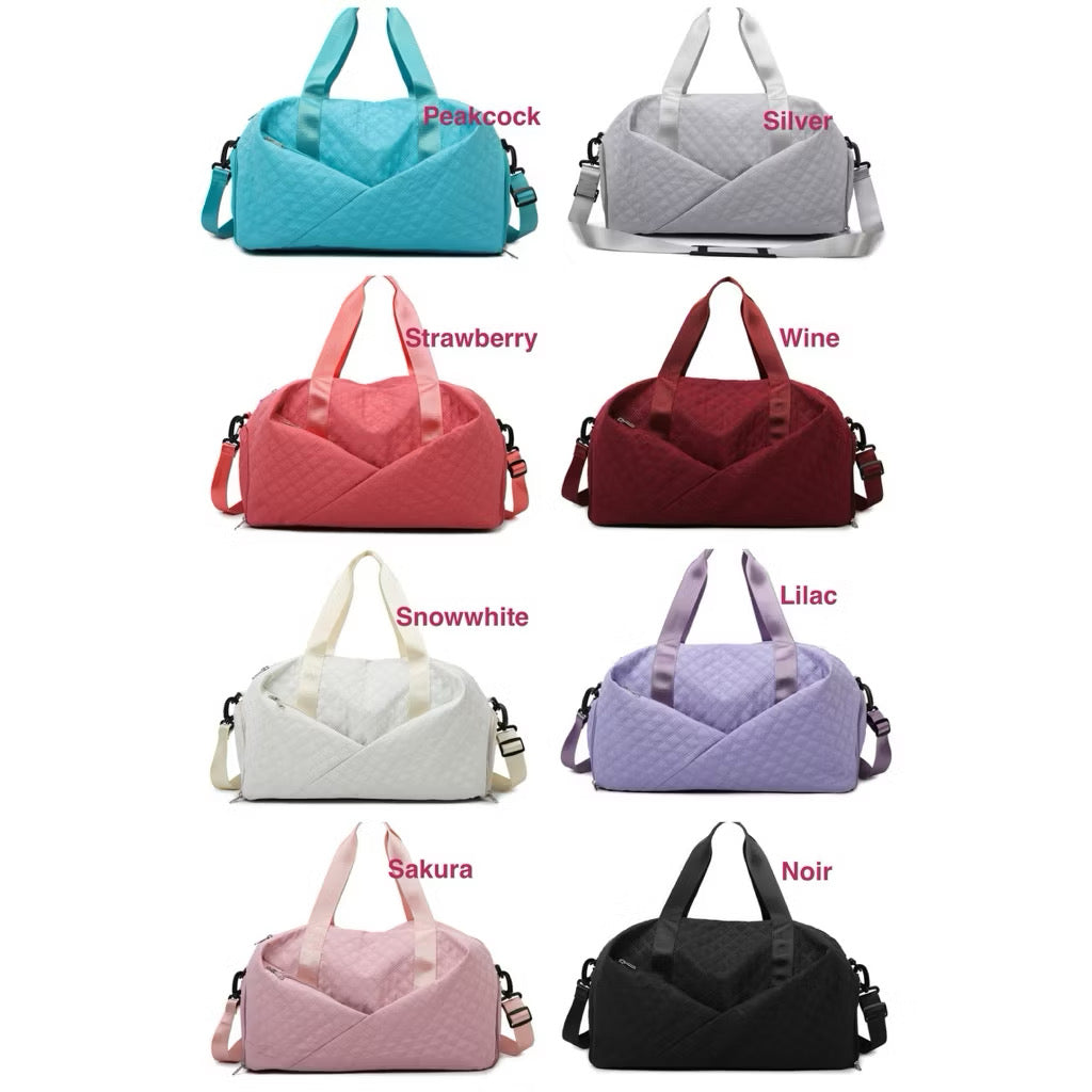 Vivid All-Day Rainbow Dance Duffel Bag