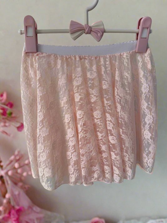 Blossoms Garden Skirt (Sakura Pink)