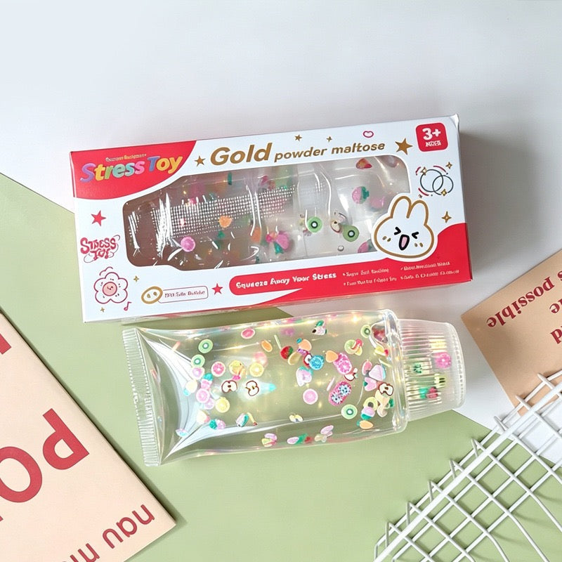 Sparkling “toothpaste” squishy !