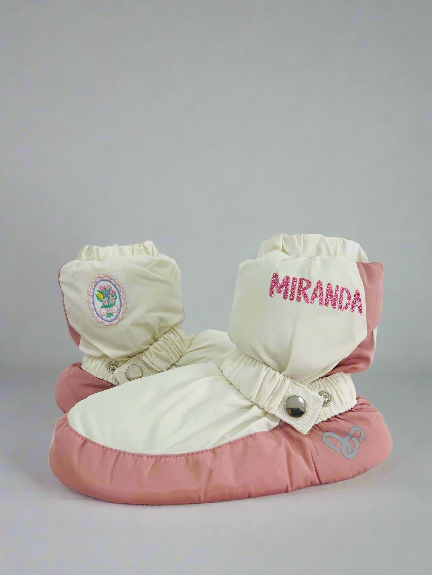 Vivid warm-up Booties with Dust bag (Personalisation is available)