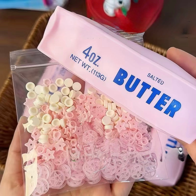 Crunchy blocks butter squishy