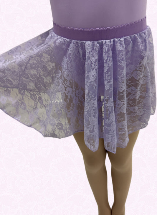 Blossoms Garden Skirt (Lilac purple)