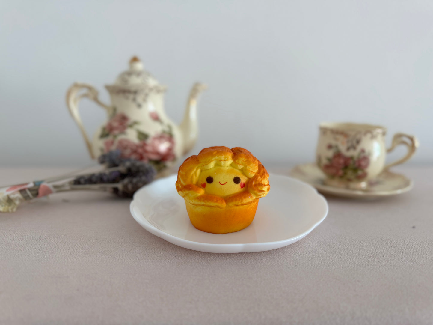 Smiley polo bun squishy slow rebound