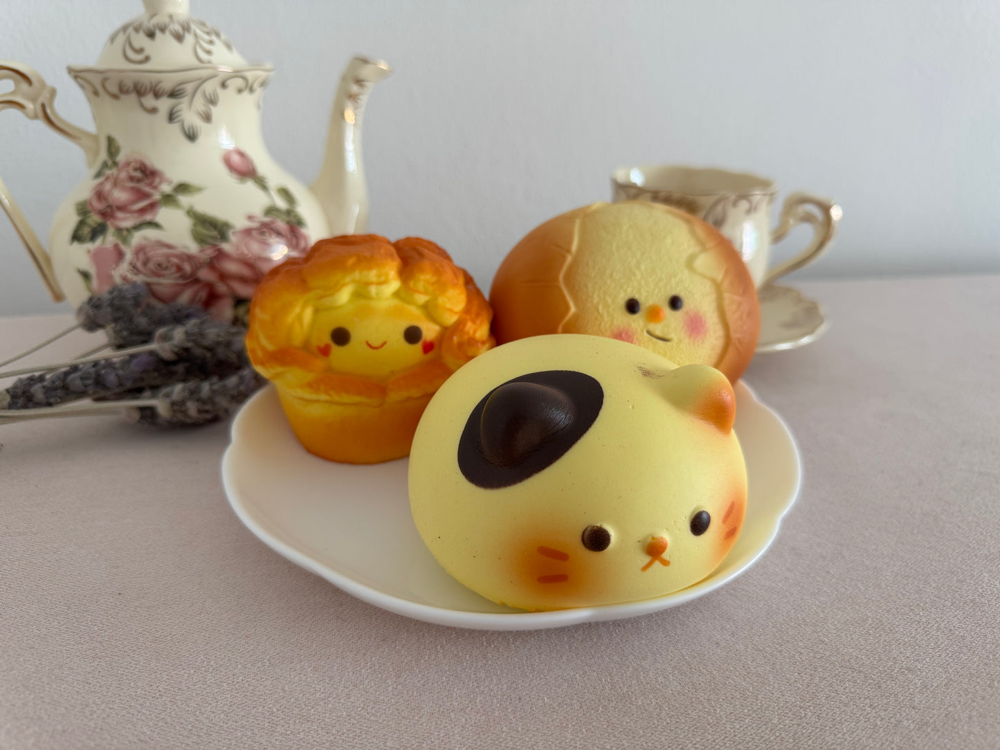 Smiley polo bun squishy slow rebound