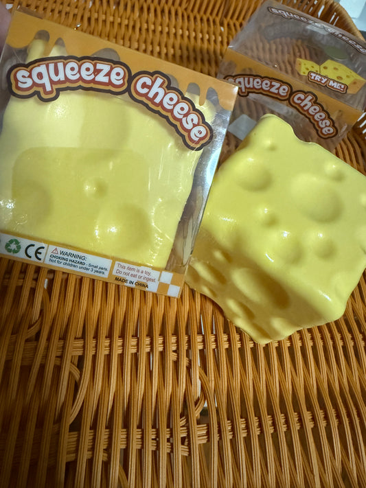 Cheese squishy slow rebound