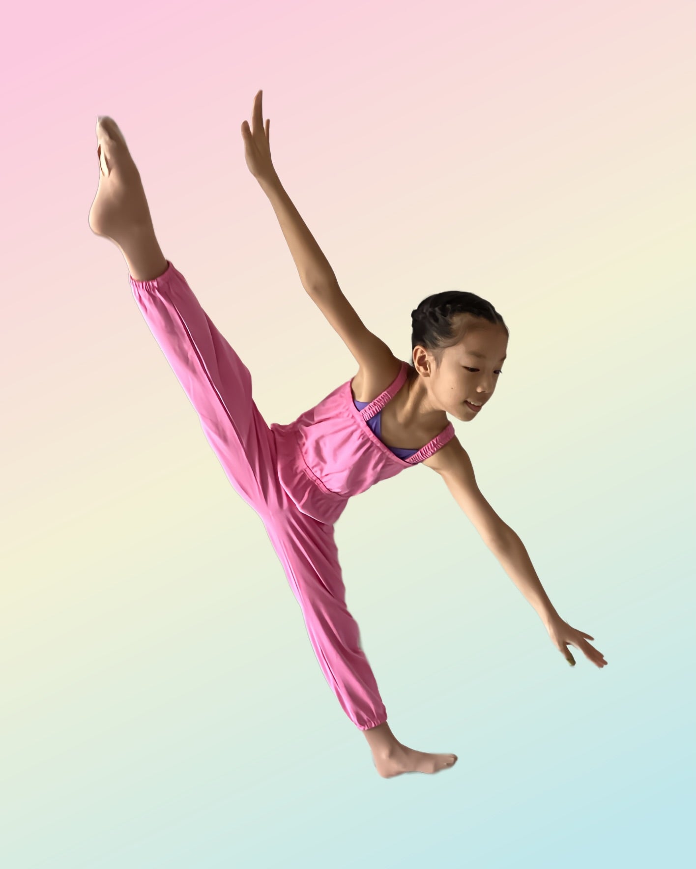 Vivid warm-up Jumpsuits