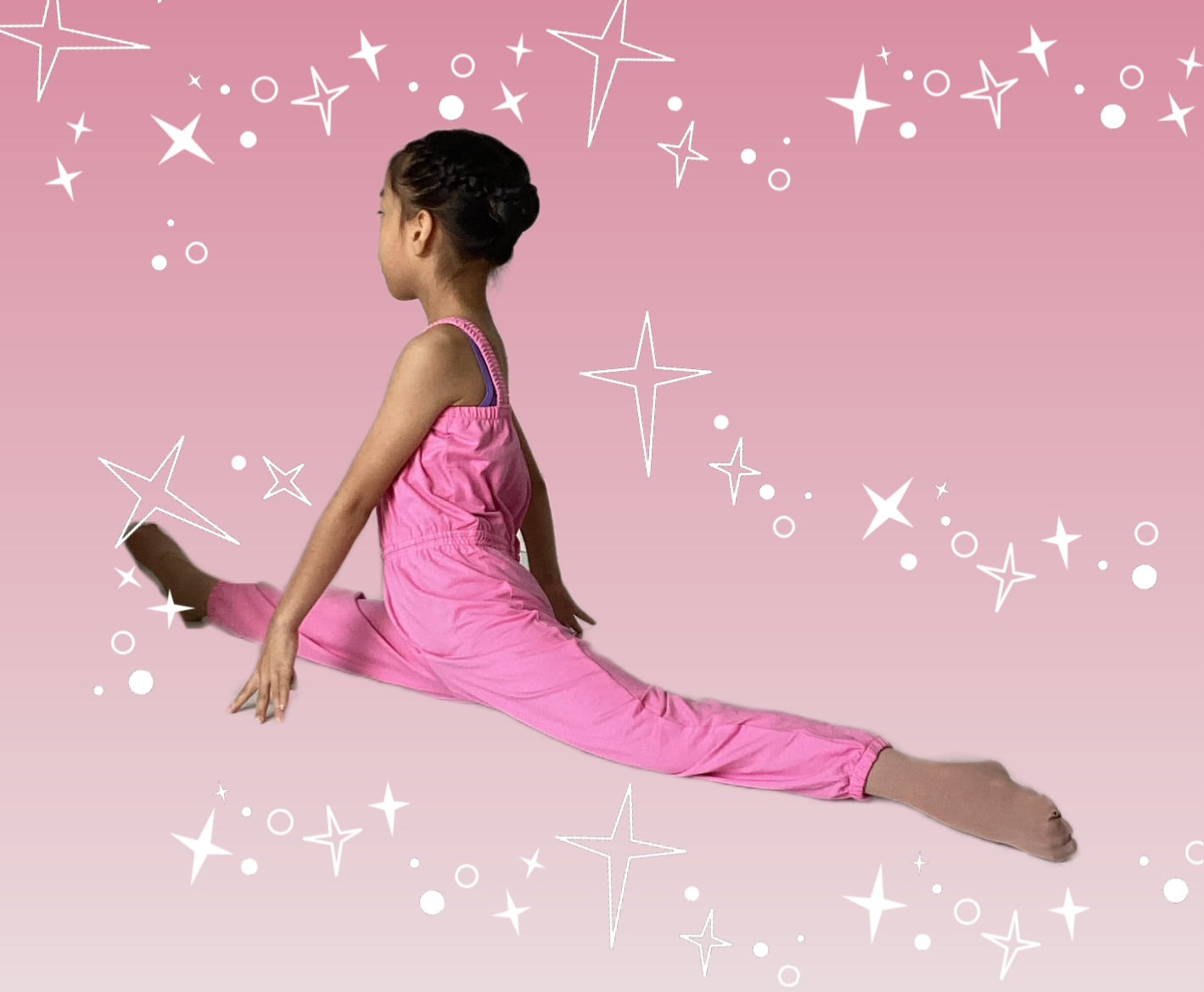 Vivid warm-up Jumpsuits