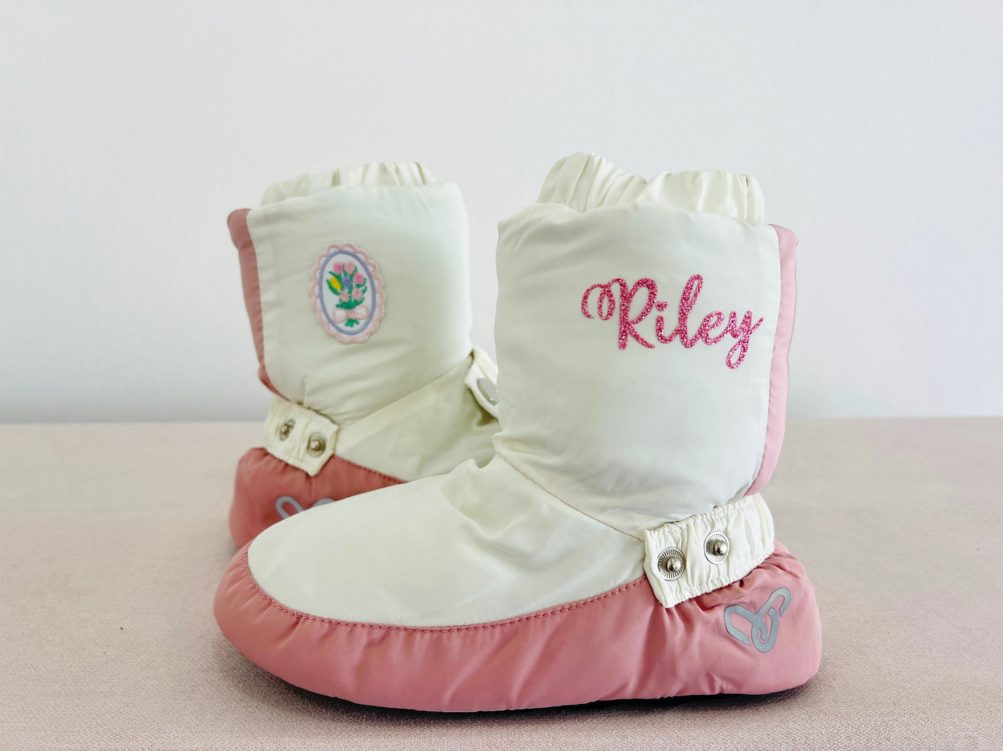 Vivid warm-up Booties with Dust bag (Personalisation is available)