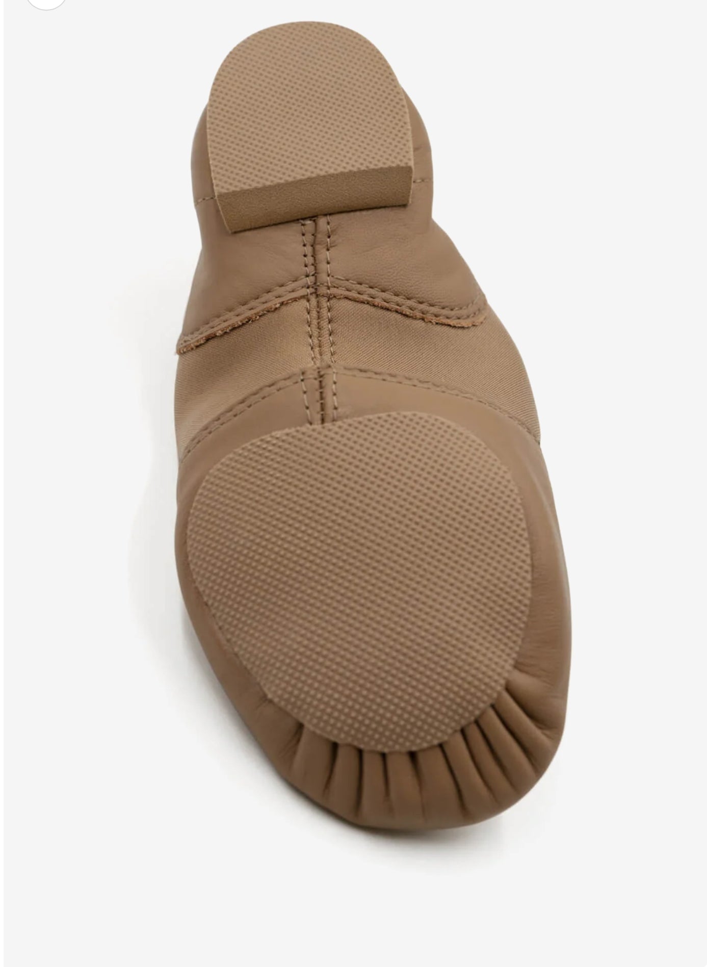 Capezio E-SERIES JAZZ SLIP ON (Caramel and Black)
