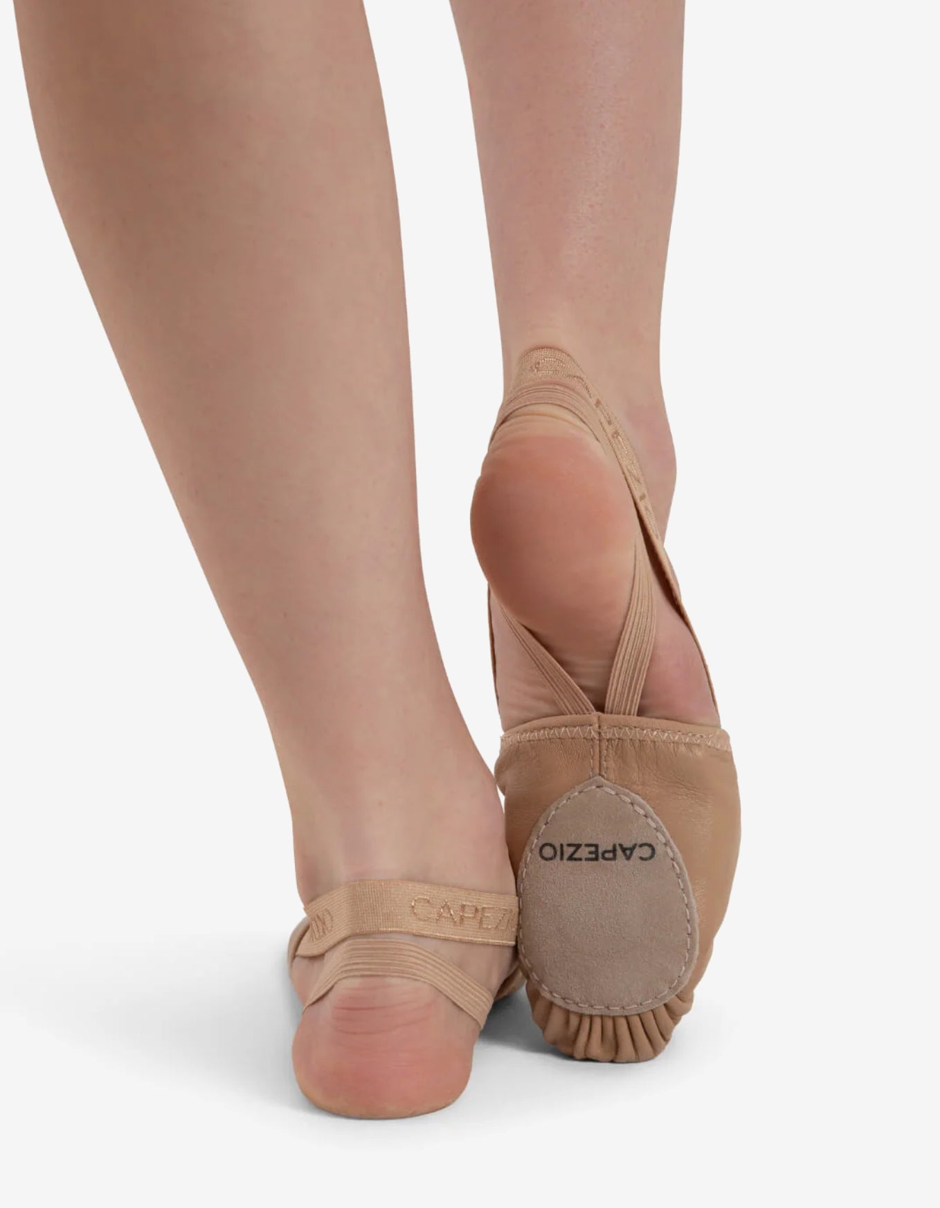 Capezio LEATHER PIROUETTE II half shoes for lyrical/ gymnastics classes/ competitions