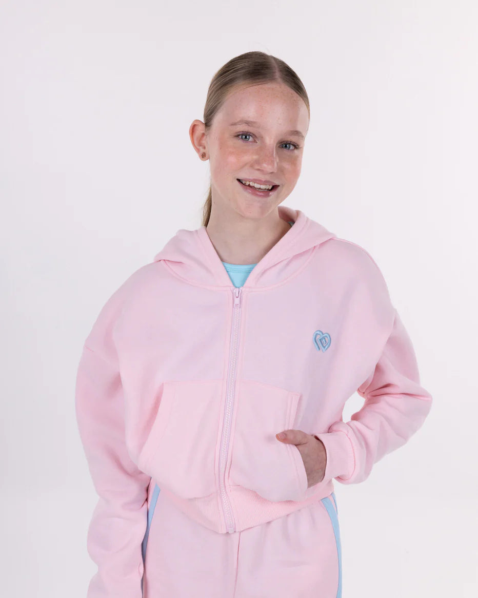 Claudia Dean World - Zip Hoodie Fairyfloss