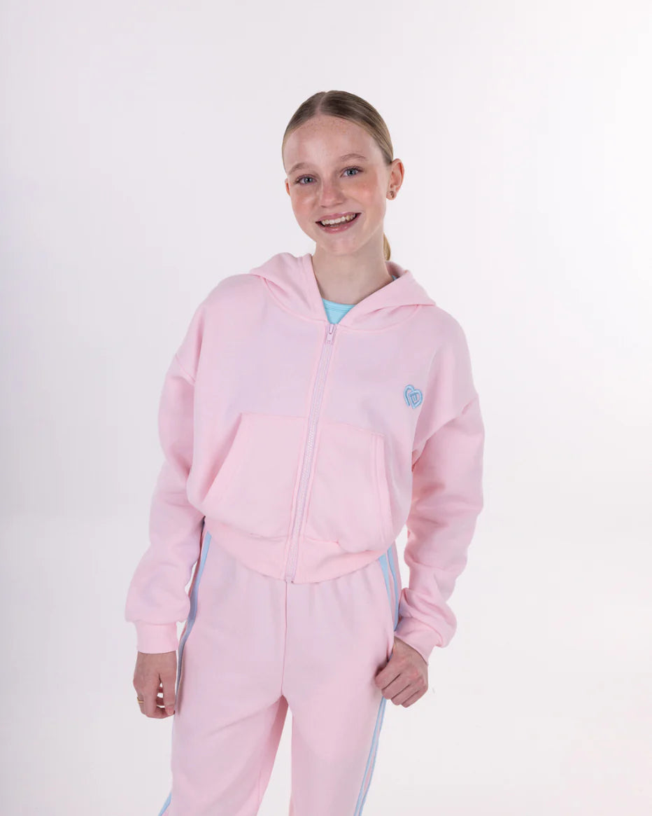 Claudia Dean World - Zip Hoodie Fairyfloss