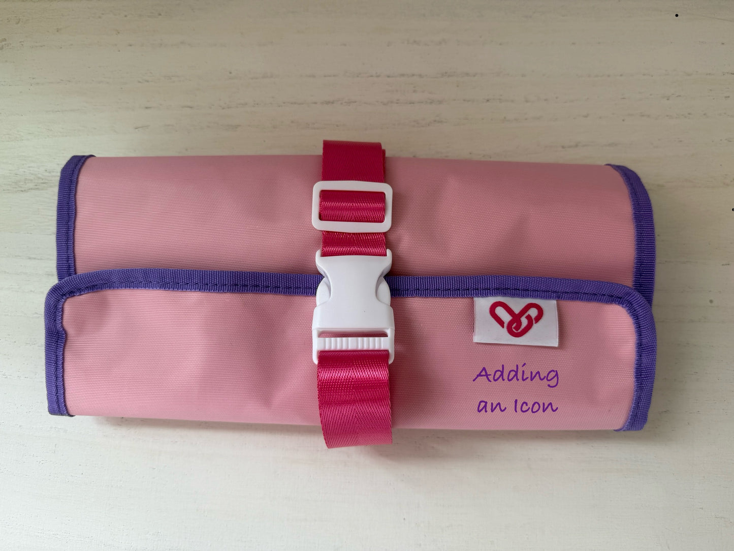 VividVerve Pinkly Purply Collection multi-compartments shoebag /organiser