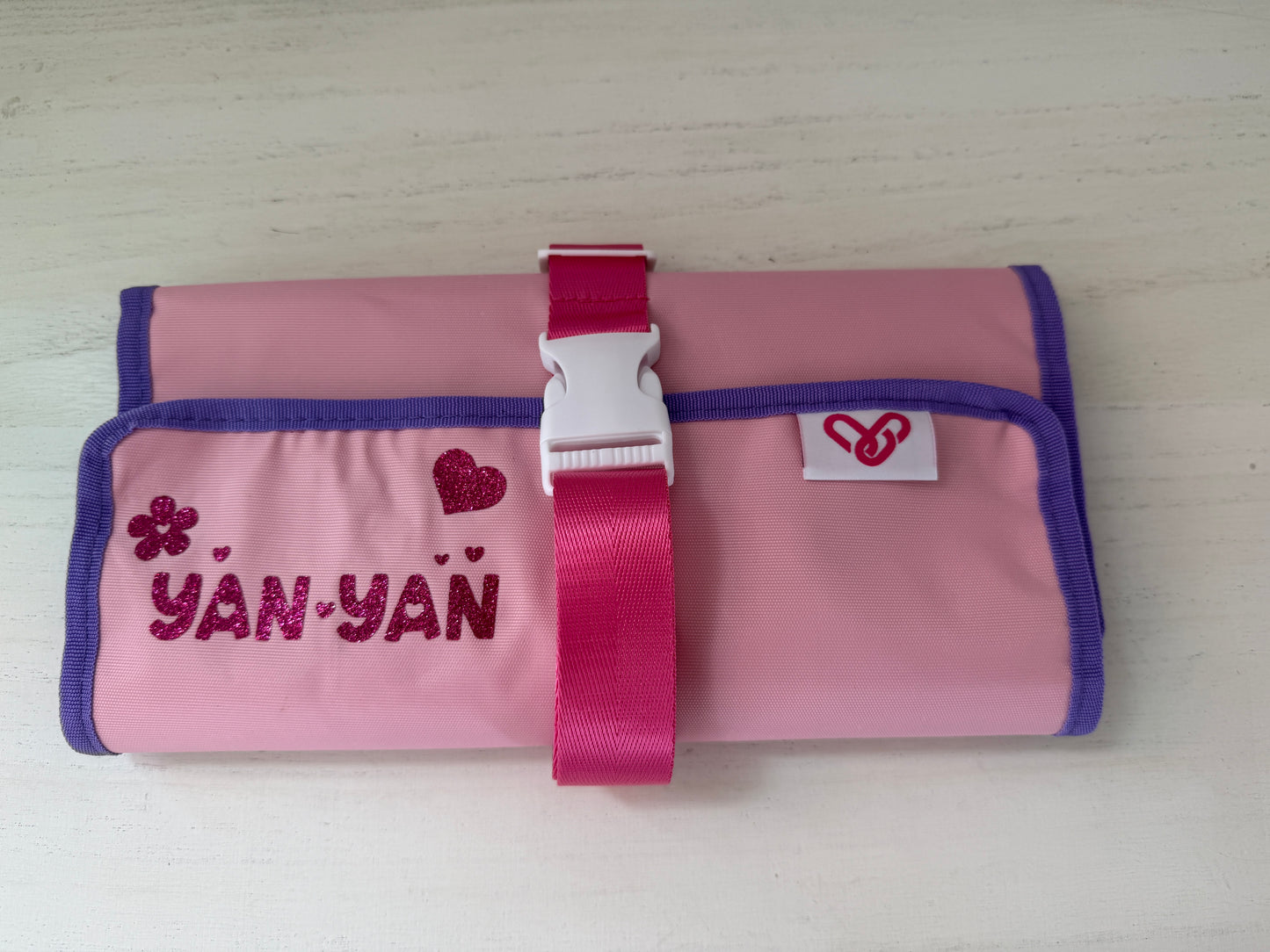 VividVerve Pinkly Purply Collection multi-compartments shoebag /organiser