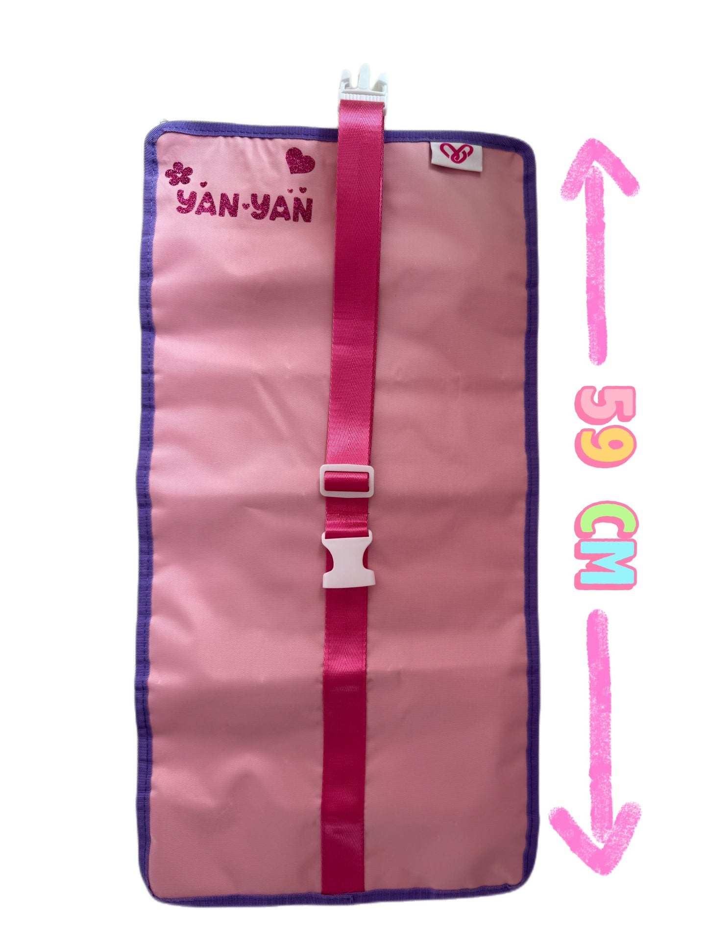 VividVerve Pinkly Purply Collection multi-compartments shoebag /organiser