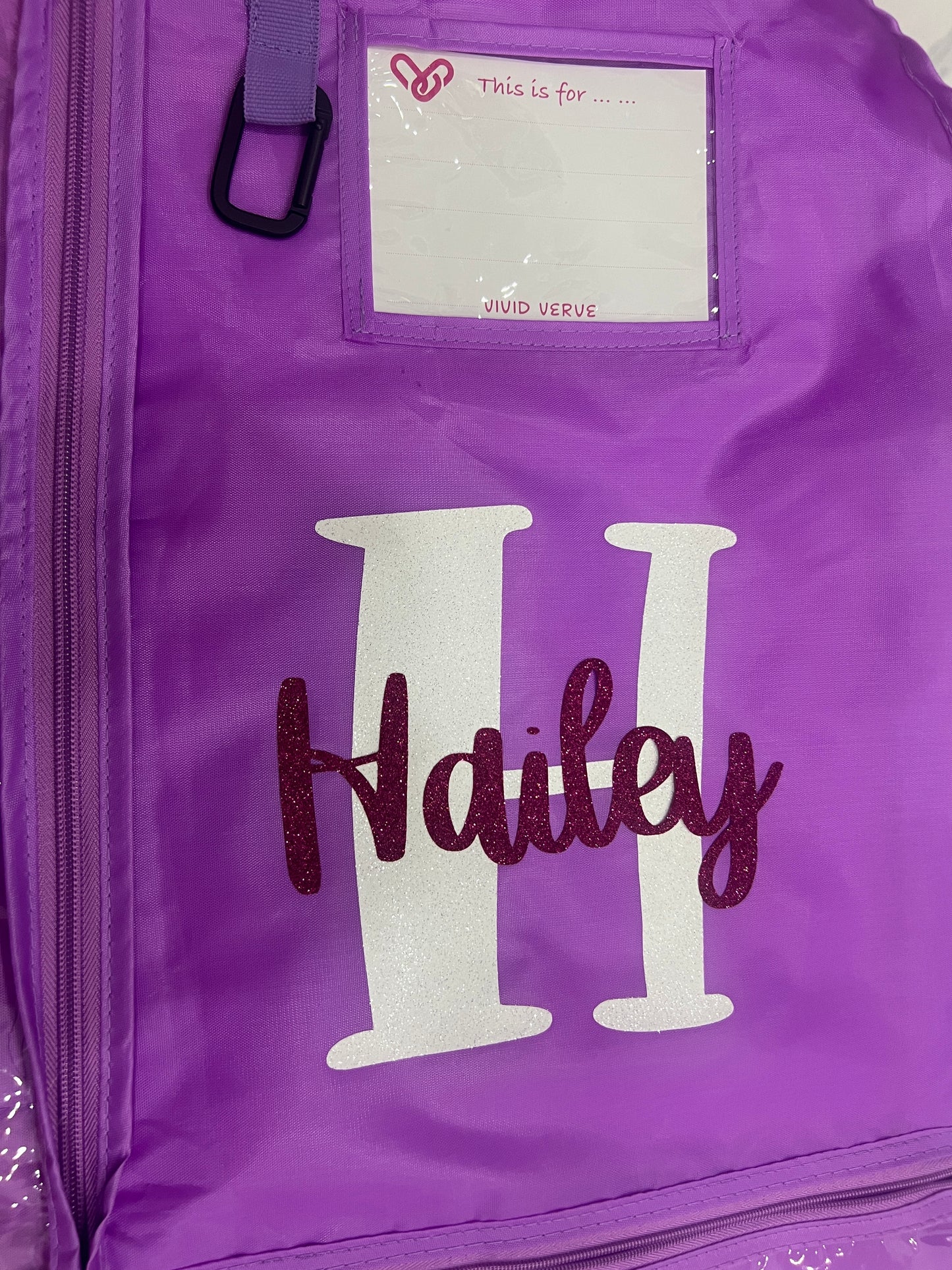 Vivid Multi-compartments Costumes Garment Bag (Get it personalised 💝). Name and Initial