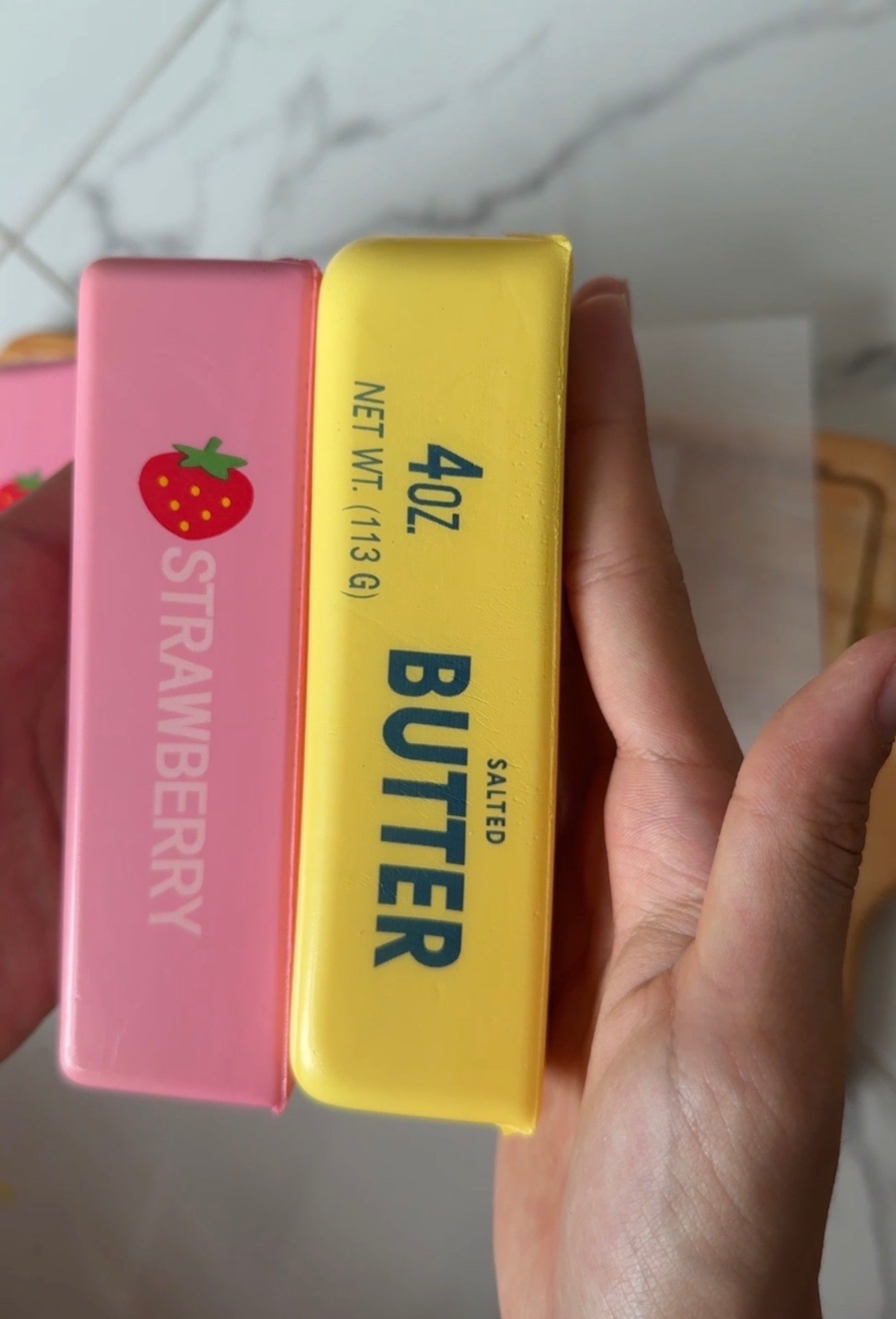 Buttery Butter and Strawberry butter squishy