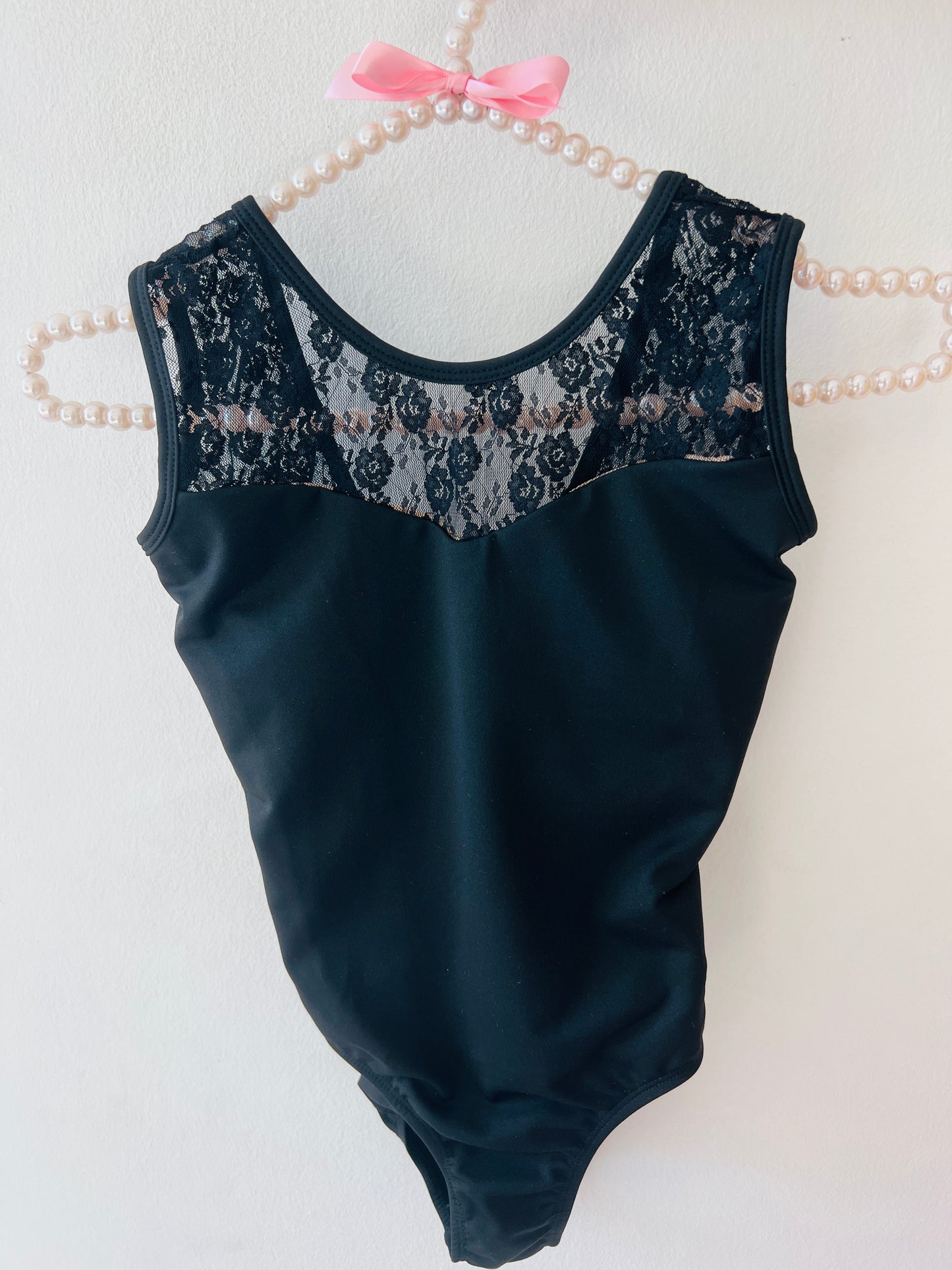 Blossoms Garden Leotard (Noir)