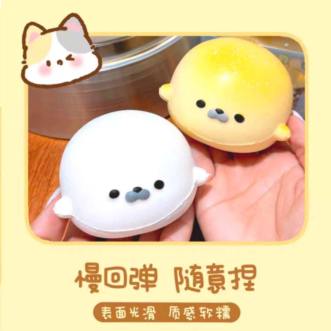 Seals Mother and baby squishy squishes (Hachimi) Preorder (arriving in 2 weeks)