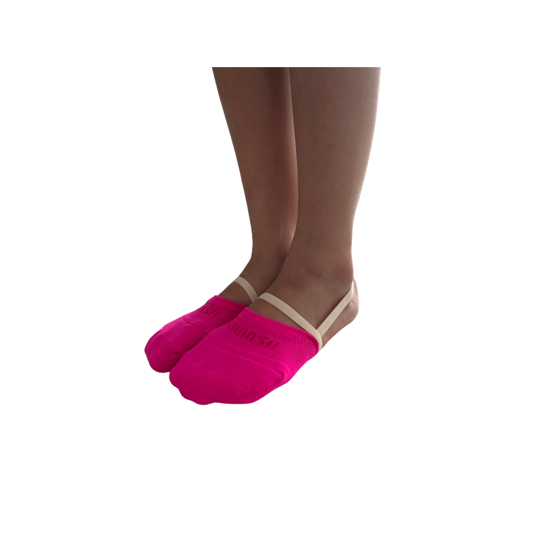 Lyrical / Gymnastics knitted dance half-shoes (distributed by Vivid Verve)