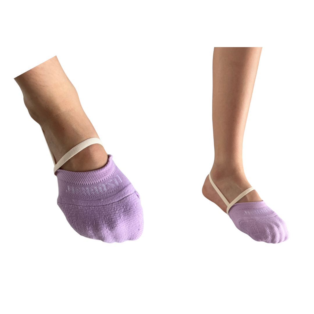 Lyrical / Gymnastics knitted dance half-shoes (distributed by Vivid Verve)