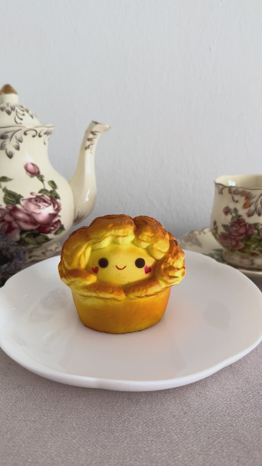 Smiley polo bun squishy slow rebound