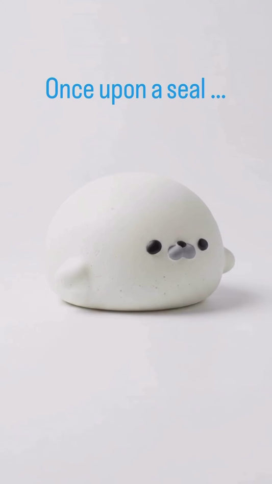Jumbo Seals Mother and Small baby squishy squishes (Hachimi)